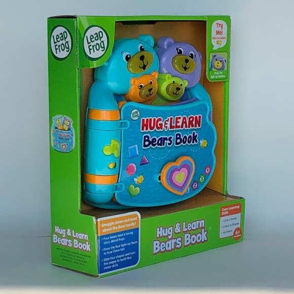 Leapfrog Hug & Learn Bears Book (English Version) for 6 months +Brand New - Picture 9 of 14